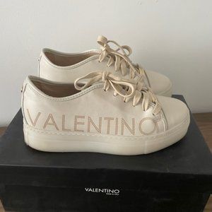 Valentino Dalia ivory  Platform Sneakers